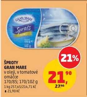 ŠPROTY GRAN MARE
