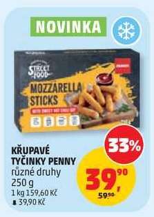KŘUPAVÉ TYČINKY PENNY