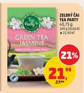 ZELENÝ ČAJ TEA PARTY