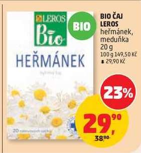 BIO ČAJ LEROS