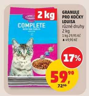 GRANULE PRO KOČKY LOUISA