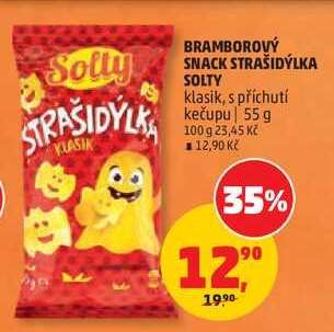 BRAMBOROVÝ SNACK STRAŠIDÝLKA SOLTY