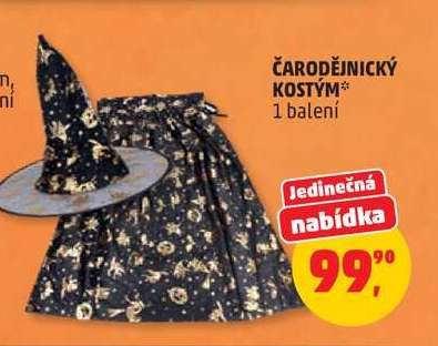 Čarodějnický kostým