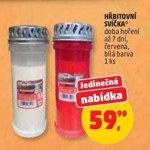 Hřbitovní svíčka