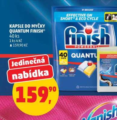 Kapsle do myčky Quantum Finish