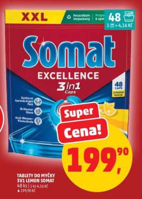 Tablety do myčky 3v1 Lemon Somat