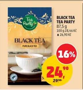 BLACK TEA TEA PARTY