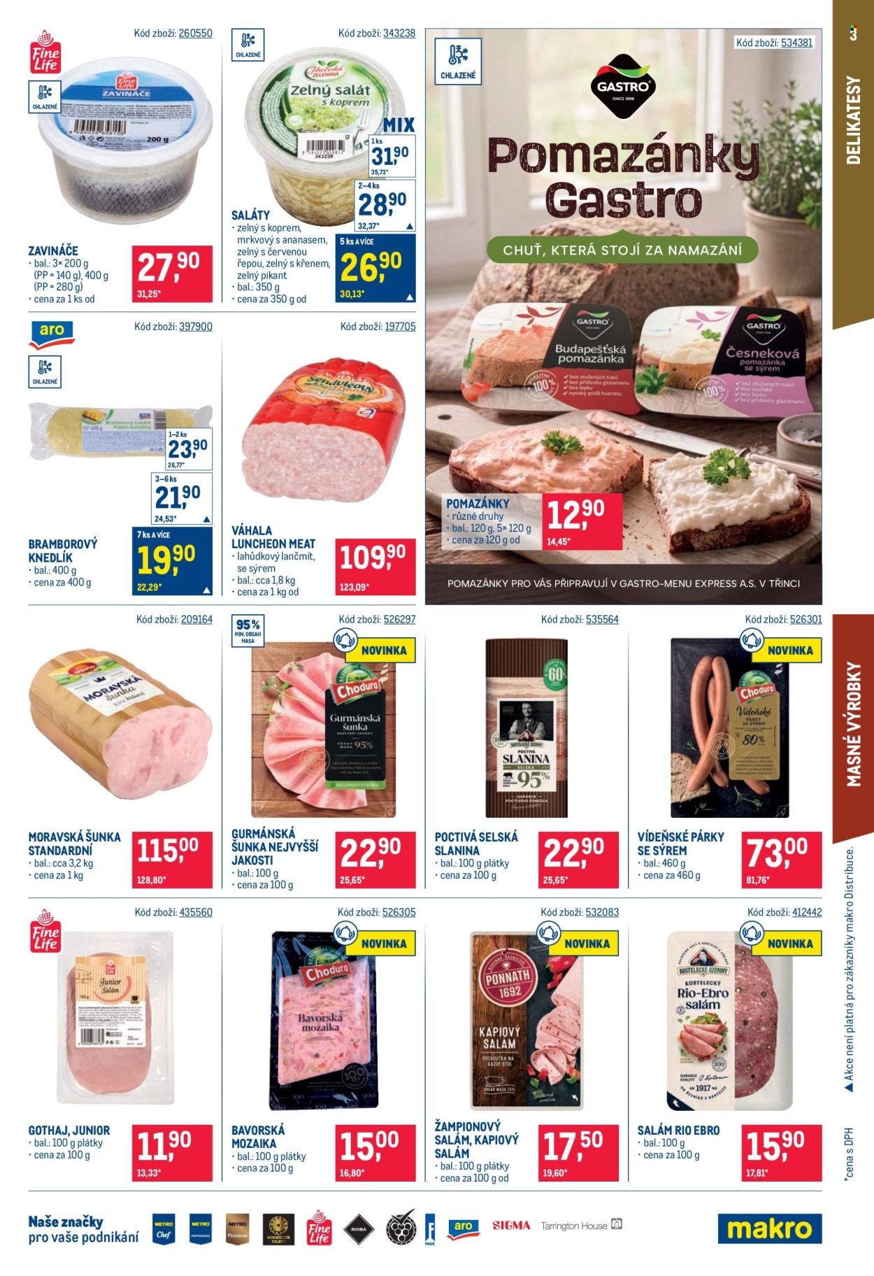 Leták MAKRO - 7.10.2026 - 20.10.2026. Strana 3