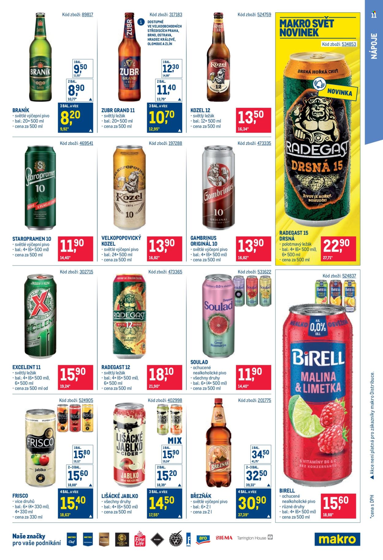 Leták MAKRO - 7.10.2026 - 20.10.2026. Strana 11