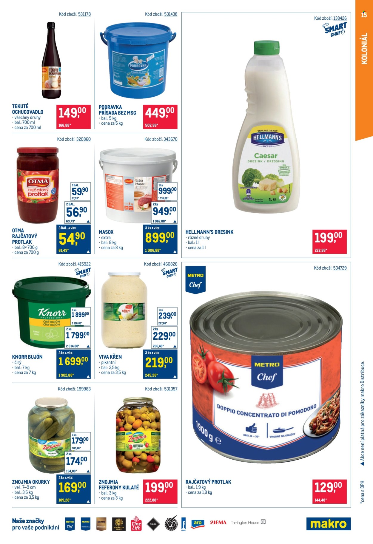 Leták MAKRO - 7.10.2026 - 20.10.2026. Strana 15