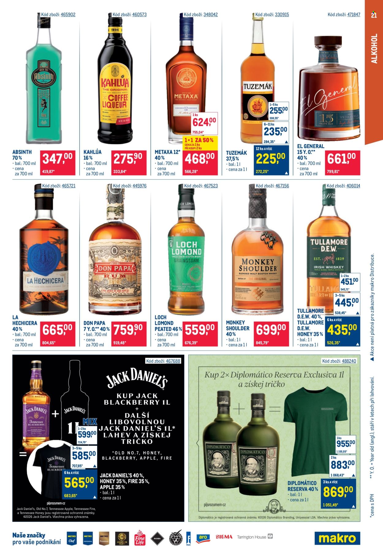 Leták MAKRO - 7.10.2026 - 20.10.2026. Strana 21