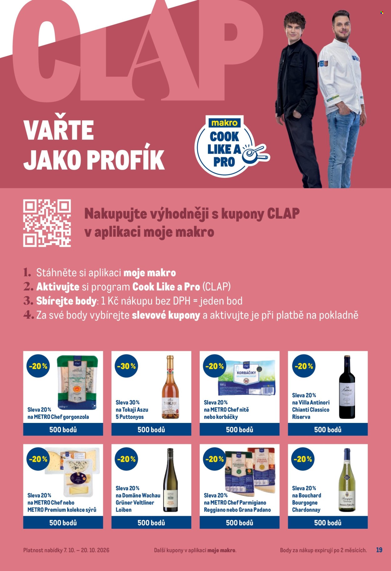 Leták MAKRO - 7.10.2026 - 20.10.2026. Strana 19
