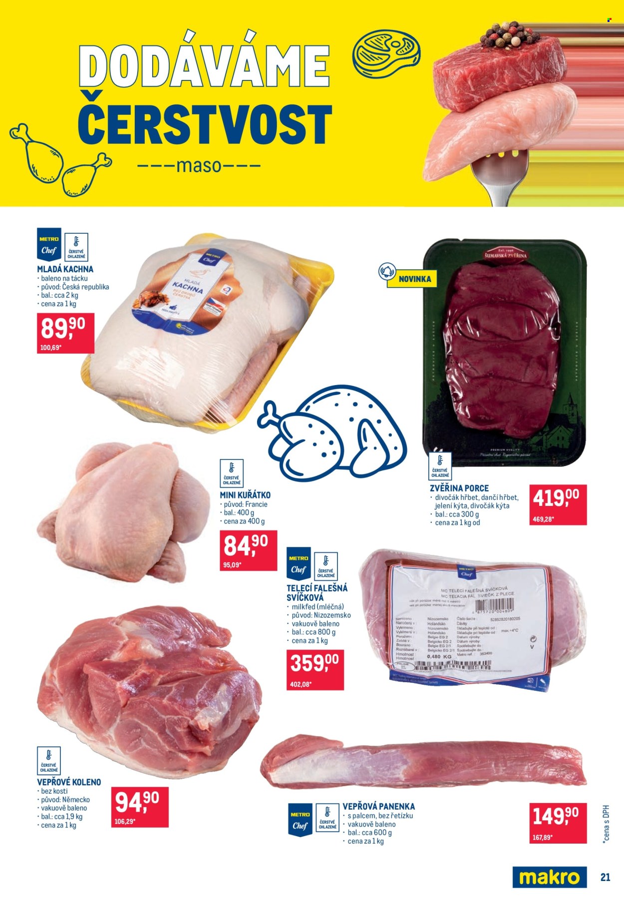 Leták MAKRO - 7.10.2026 - 20.10.2026. Strana 21