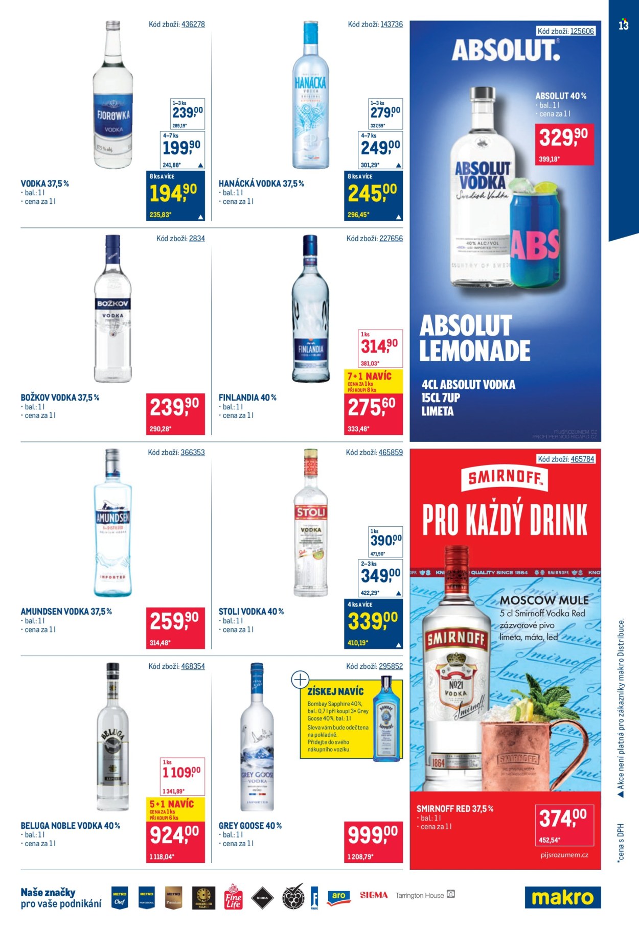 Leták MAKRO - 7.10.2026 - 3.11.2026. Strana 13