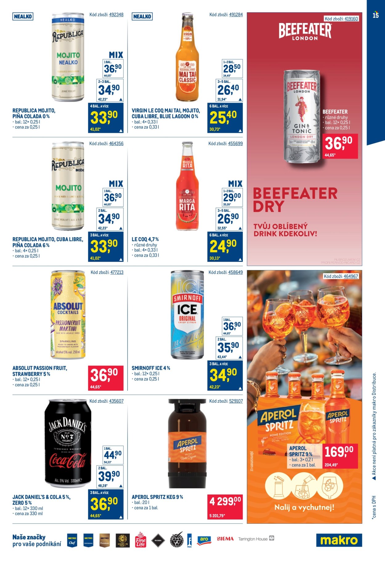 Leták MAKRO - 7.10.2026 - 3.11.2026. Strana 15