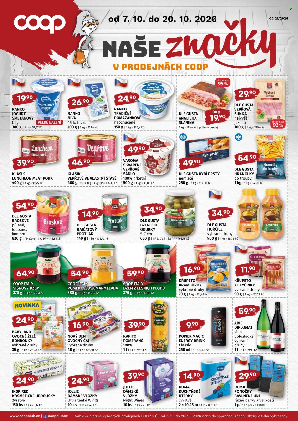 Leták coop TERNO - 7.10.2026 - 20.10.2026. Strana 2