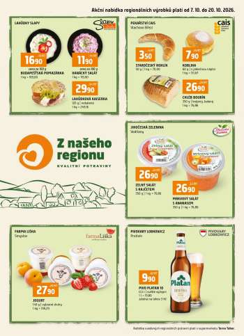 Leták coop TERNO - 7.10.2026 - 20.10.2026.