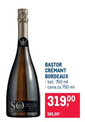 BASTOR CRÉMANT BORDEAUX
