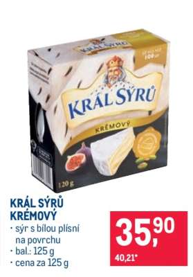 Král Sýrů Krémový
