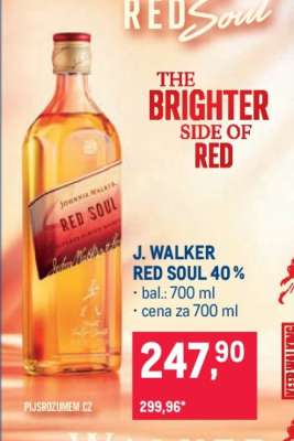 J. WALKER RED SOUL 40 %