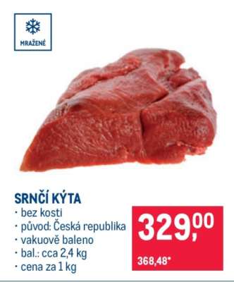 SRNČÍ KÝTA