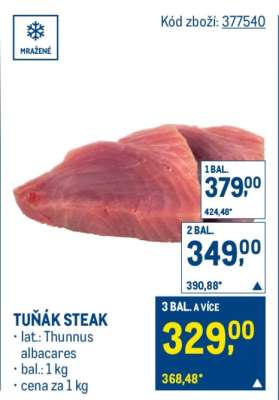 Tuňák steak