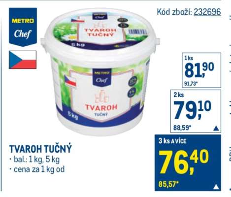 Tvaroh tučný