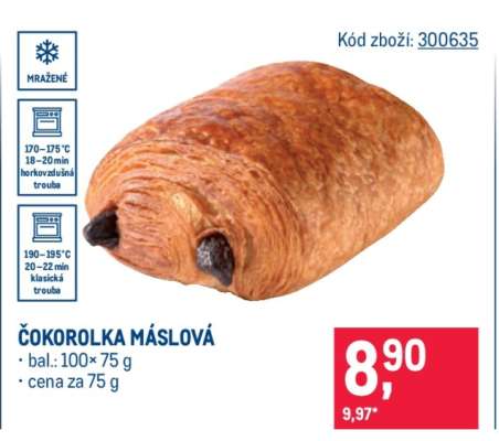 Čokorolka máslová