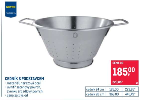 CEDNÍK S PODSTAVCEM