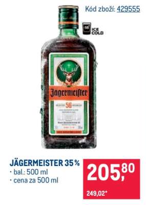 Jägermeister 35%