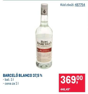 BARCELÓ BLANCO 37,5 %