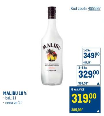 MALIBU 18 %