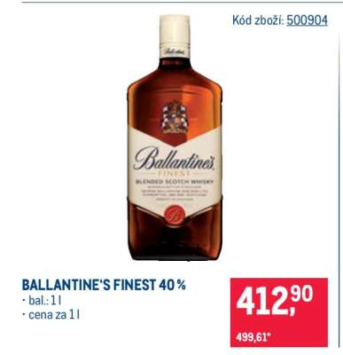 Ballantine’s Finest 40 %