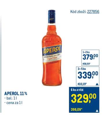 Aperol 11 %