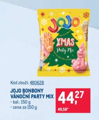 JOJO BONBONY VÁNOČNÍ PARTY MIX