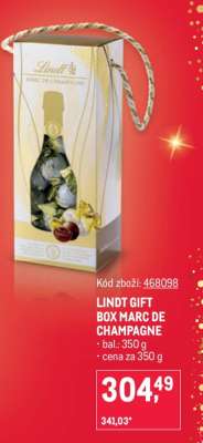 Lindt Gift box Marc de Champagne