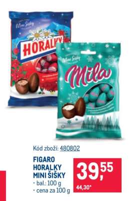 FIGARO HORALKY MINI ŠIŠKY