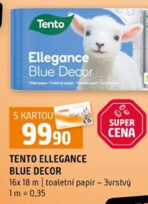 Tento Ellegance Blue Decor