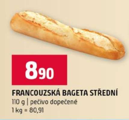 Francouzská bageta střední