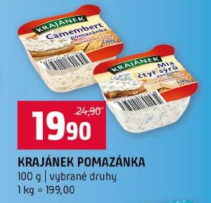 Krajánek pomazánka