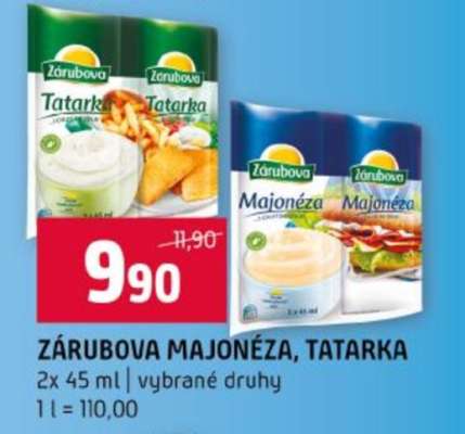 ZÁRUBOVA Majonéza / Tatarka