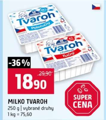 Milko tvaroh