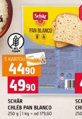 SCHÄR CHLÉB PAN BLANCO