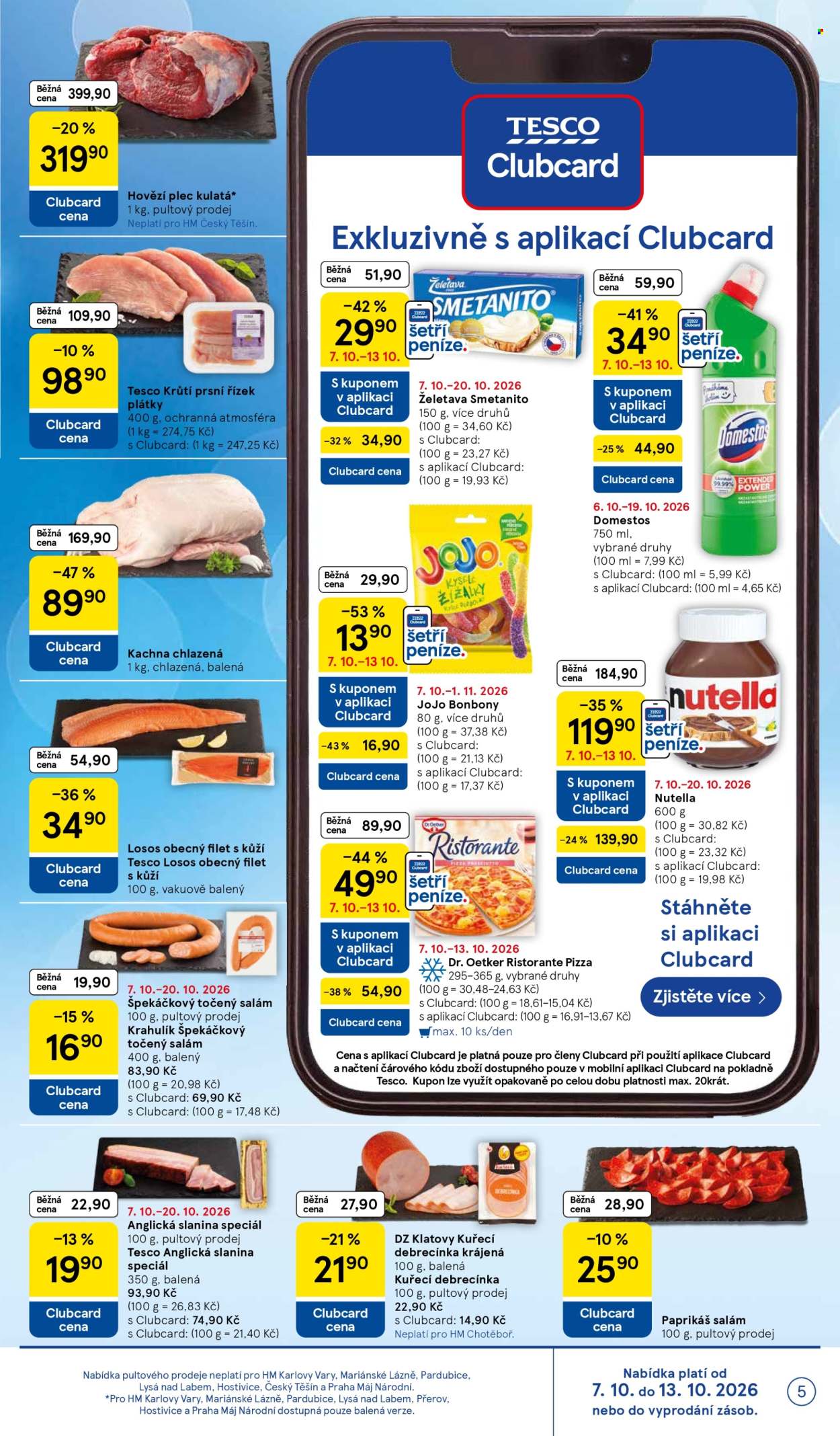 Leták TESCO - 7.10.2026 - 13.10.2026. Strana 5