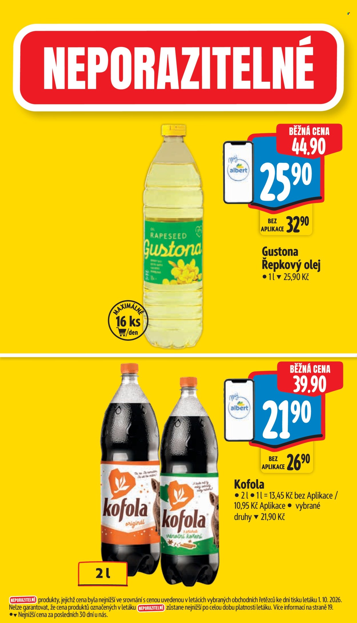 Leták Albert Supermarket - 7.10.2026 - 13.10.2026. Strana 4