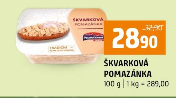 Škvarková pomazánka