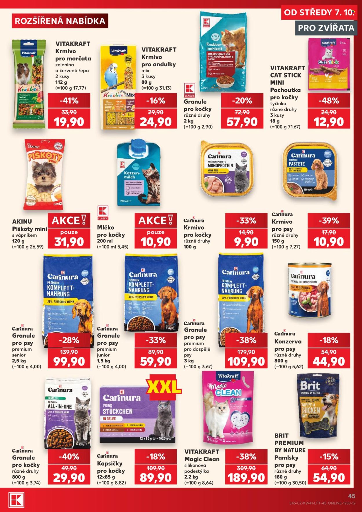Leták Kaufland - 7.10.2026 - 13.10.2026. Strana 45