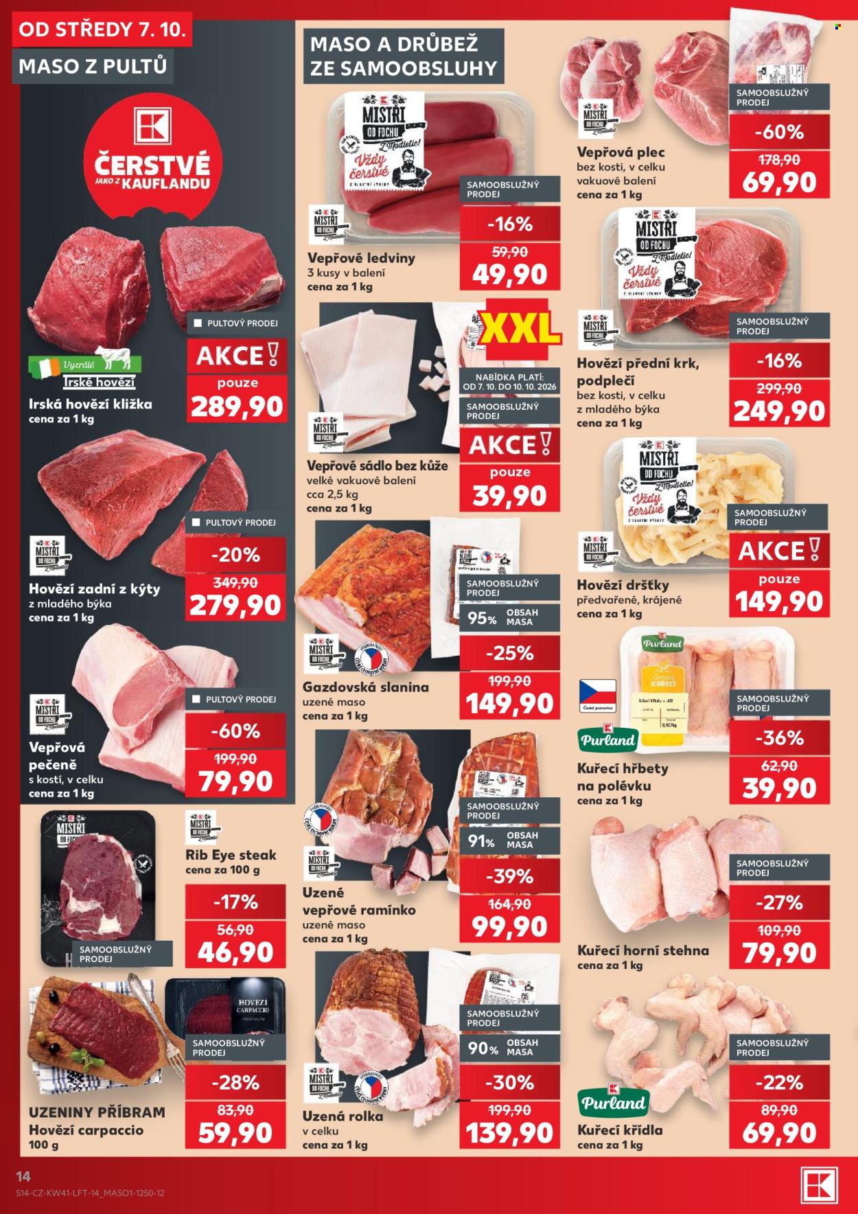 Leták Kaufland - 7.10.2026 - 13.10.2026. Strana 14