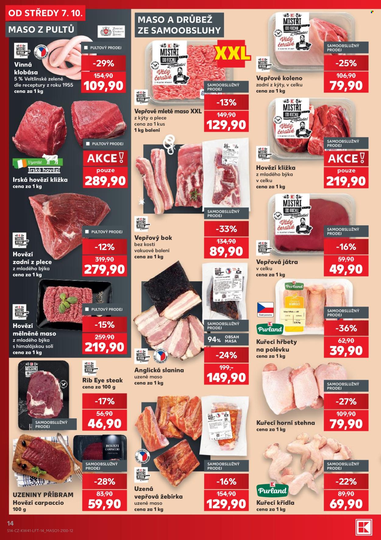Leták Kaufland - 7.10.2026 - 13.10.2026. Strana 14