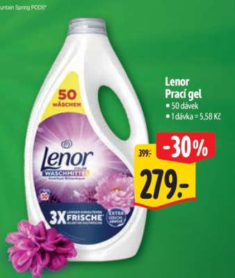 Lenor prací gel